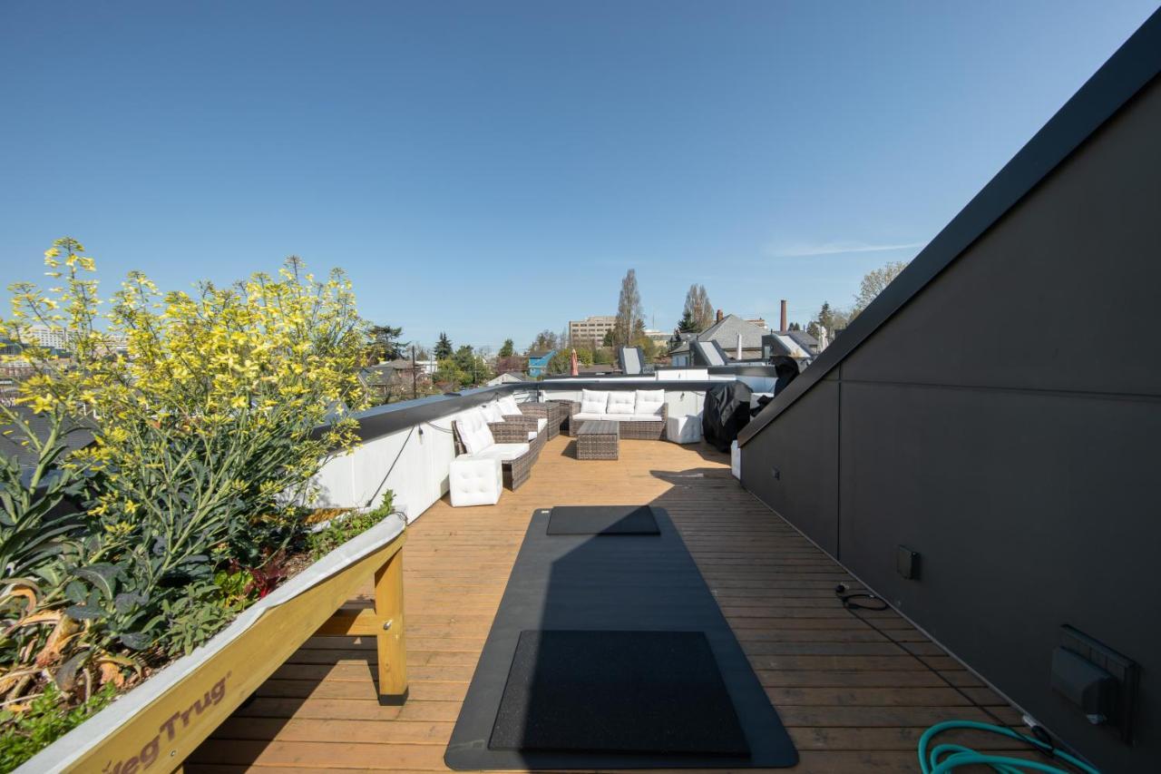 Modern Townhome In Seattle'S Central District With Rooftop Экстерьер фото