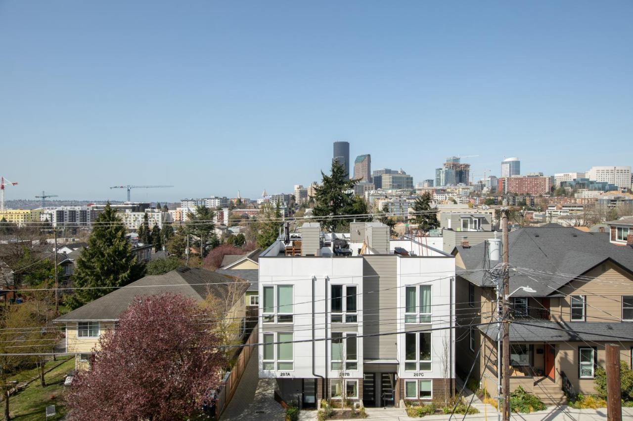 Modern Townhome In Seattle'S Central District With Rooftop Экстерьер фото