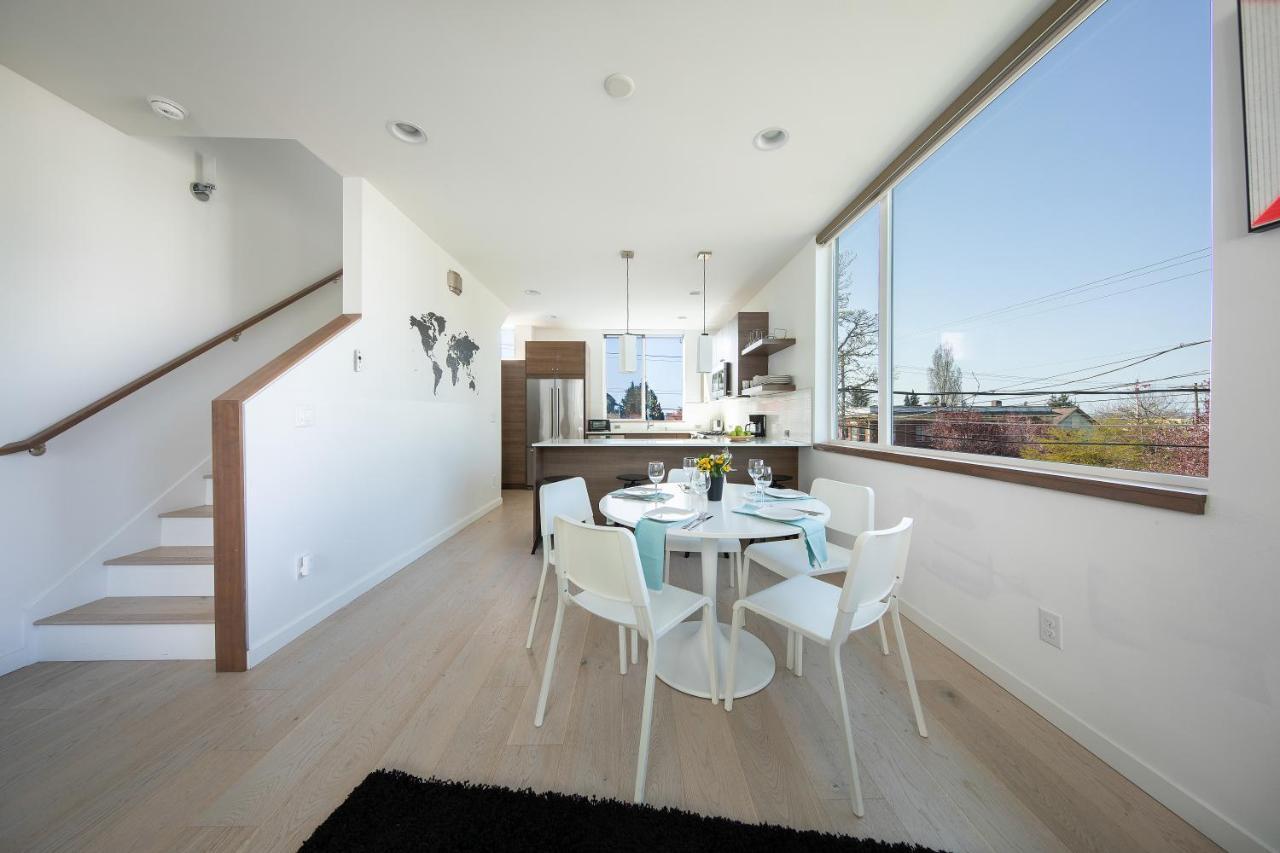 Modern Townhome In Seattle'S Central District With Rooftop Экстерьер фото