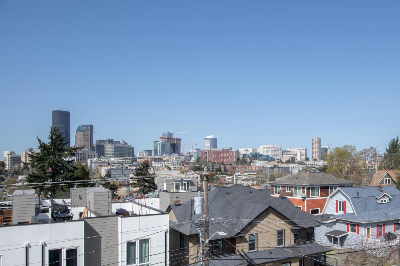 Modern Townhome In Seattle'S Central District With Rooftop Экстерьер фото