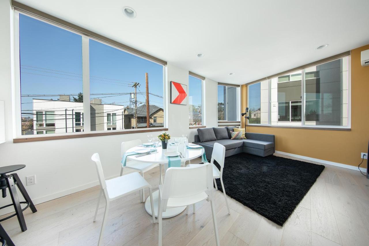 Modern Townhome In Seattle'S Central District With Rooftop Экстерьер фото