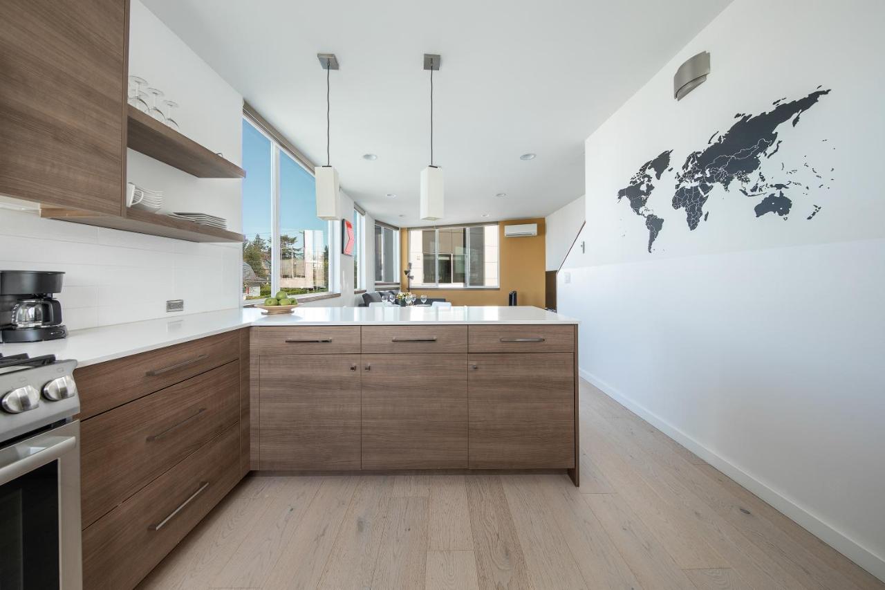 Modern Townhome In Seattle'S Central District With Rooftop Экстерьер фото