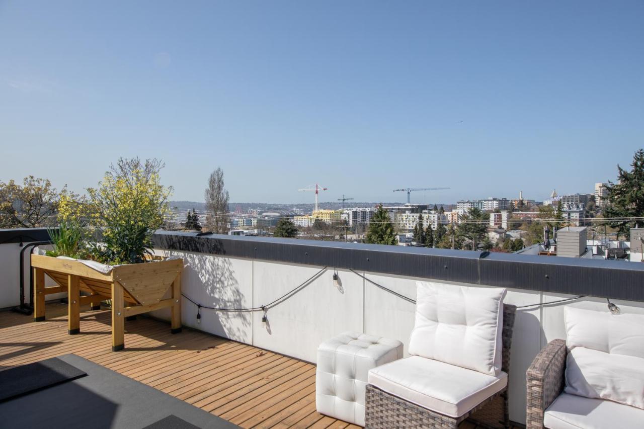 Modern Townhome In Seattle'S Central District With Rooftop Экстерьер фото