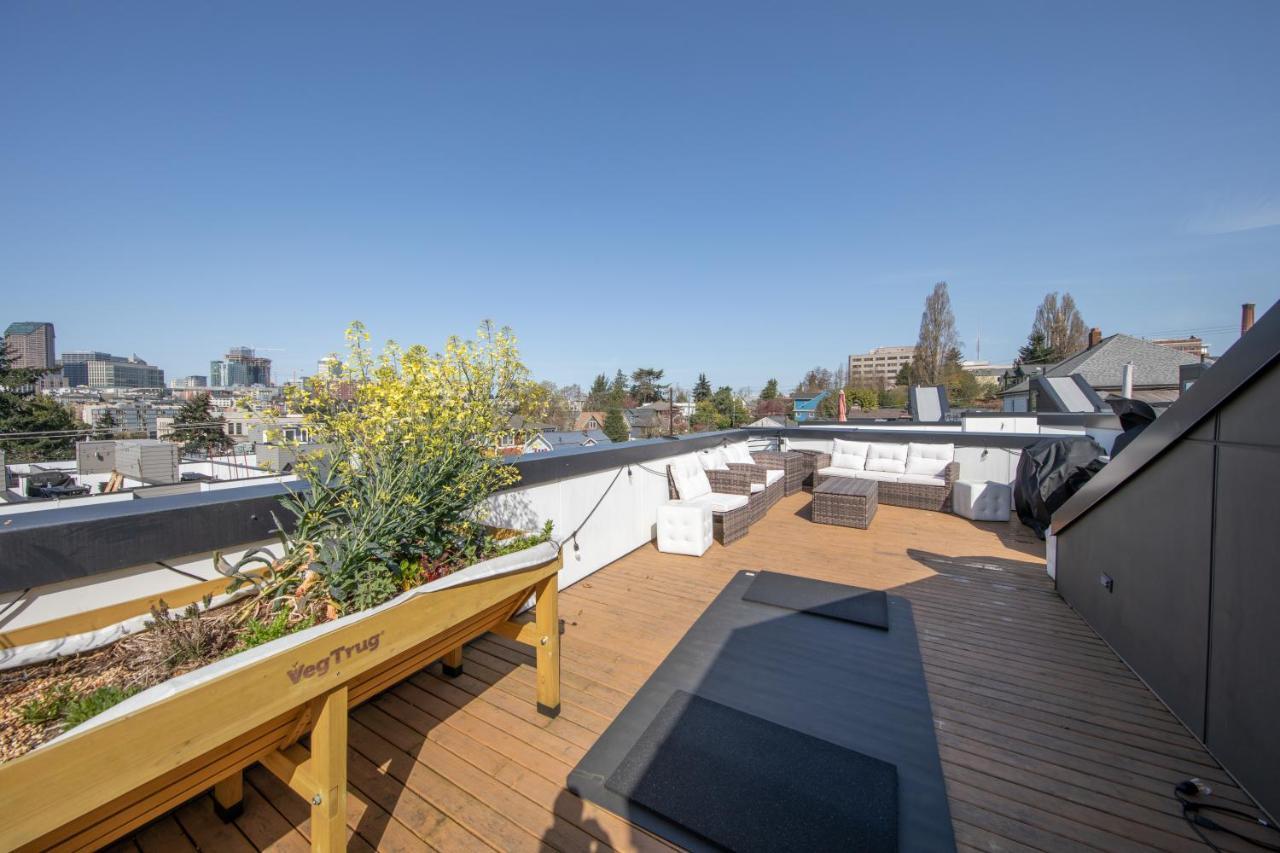 Modern Townhome In Seattle'S Central District With Rooftop Экстерьер фото