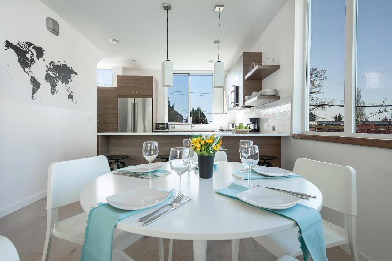 Modern Townhome In Seattle'S Central District With Rooftop Экстерьер фото