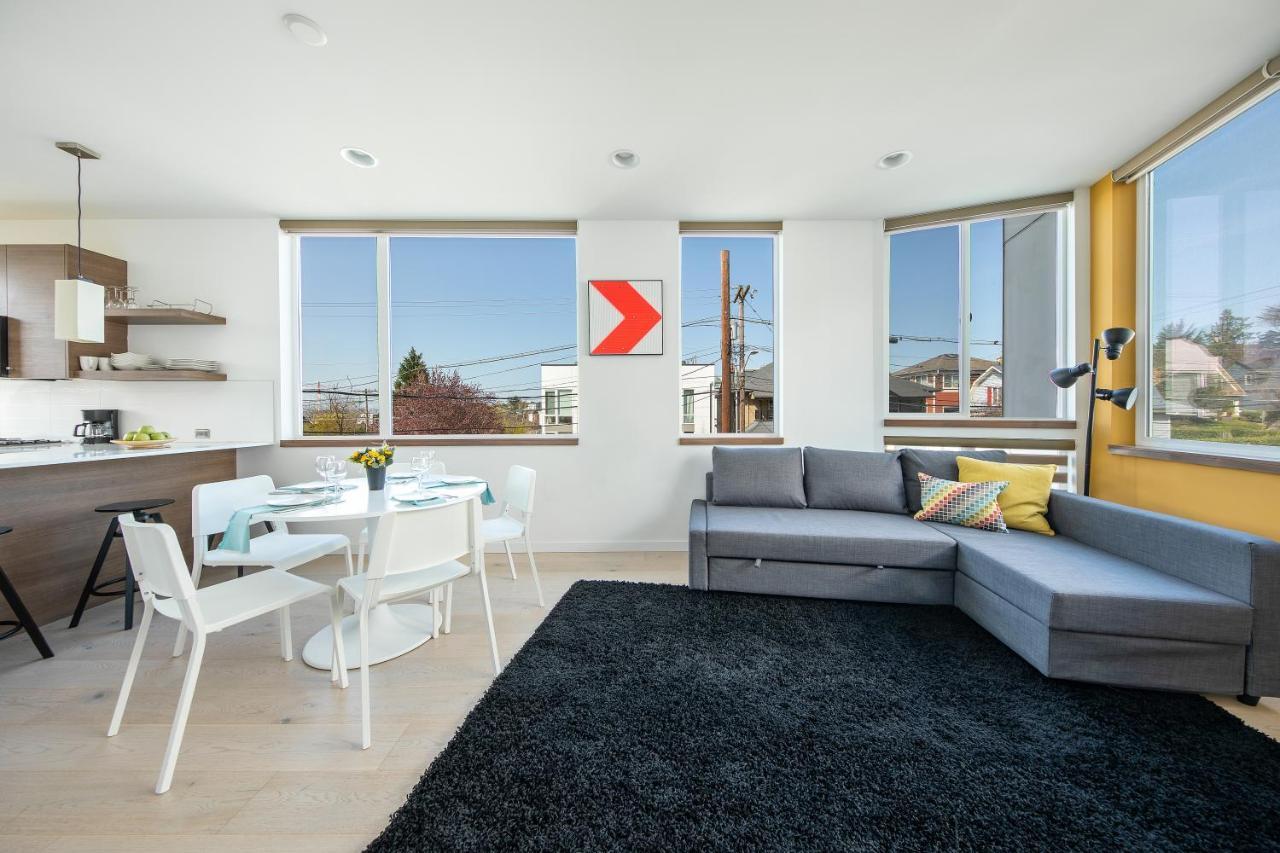 Modern Townhome In Seattle'S Central District With Rooftop Экстерьер фото